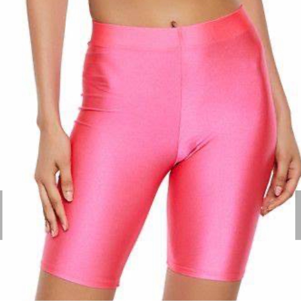 💖Forever21 Biker Short Neon Pink